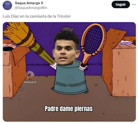 Luis Díaz protagonista de los memes que dejó el empate entre Colombia