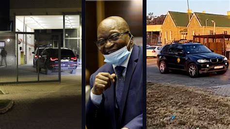 Watch Former President Jacob Zuma Arrives At Prison Released 90