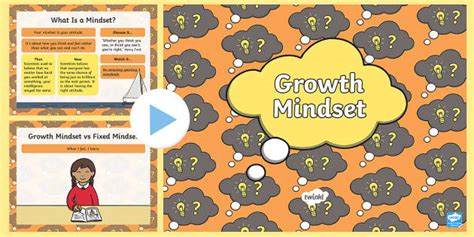 Growth Mindset Presentation Primary Resources Twinkl