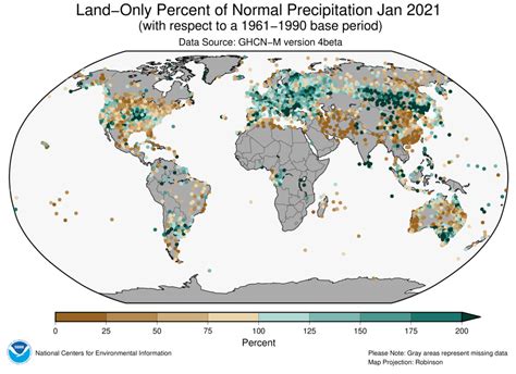 Jan2021 Global Precip Departure Orig NOAA Climate Gov