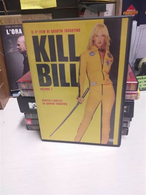 Kill Bill Volume Con Uma Thurman Di Quentin Tarantino Dvd Come