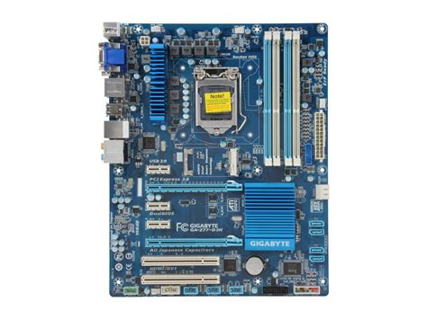 Open Box Gigabyte Ga Z77 D3h Lga 1155 Atx Intel Motherboard Neweggca