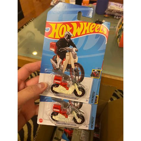 風火輪 hot wheels 2023 喜美 本田 honda super cub custom 機車 蝦皮購物
