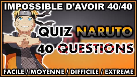 QUIZ NARUTO 40 QUESTIONS YouTube