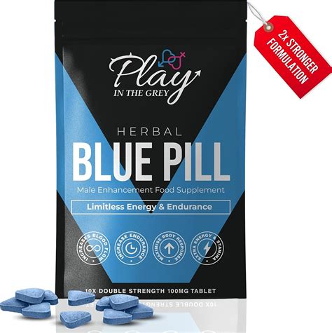 Blue Pill Herbal Supplement Blue Pills For Men High Strength