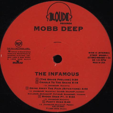 Mobb Deep The Infamous Vinyl 2LP 1995 US Reissue HHV