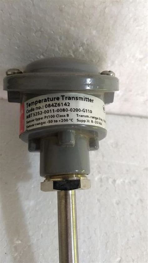 Danfoss Temperature Transmitter Mbt5252 0011 0080 0200 G110 Sensor