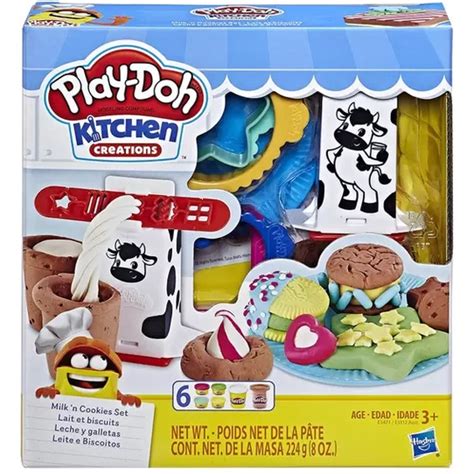 Play Doh Massinha De Modelar Leite E Biscoitos Hasbro F5471