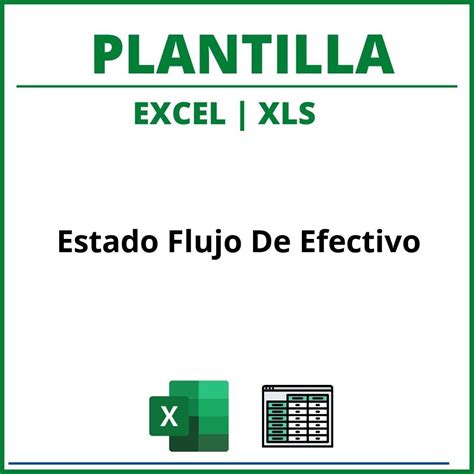 Sint Tico Foto Plantilla De Estado De Flujos De Efectivo En Excel