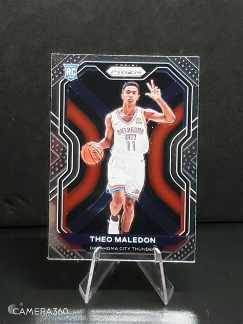 Panini Prizm Base Theo Maledon Rc Thunder Ebay