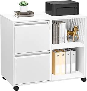 Amazon Lissimo Metal File Cabinet Lockable Lateral Filing Cabinet