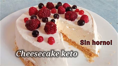 Cheescake Keto Sin Horno Ni Molde Tarta De Queso Keto YouTube