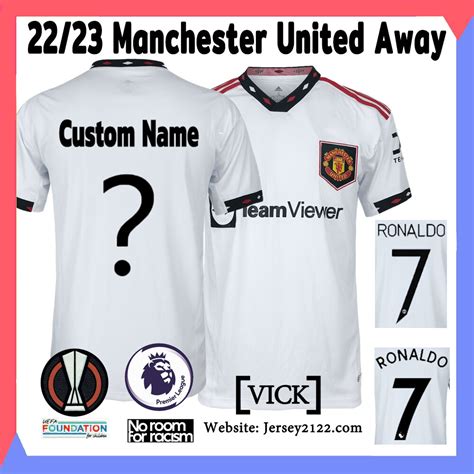 Man United Jersey Away Jersi Mu Ronaldo