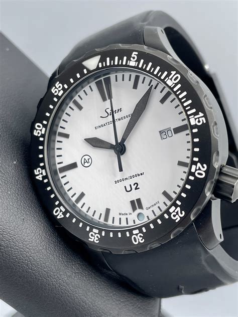 Sinn U2 W Limited Edition White Dial 150 Pieces 2000m Dive Swiss Automatic 44mm The Sutor House