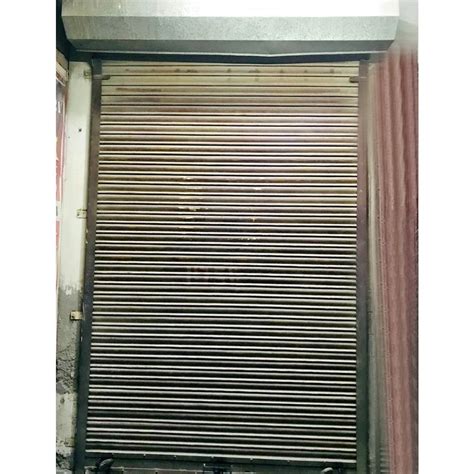 Stainless Steel Rolling Shutter For Shop Factory At Rs Sq Ft In