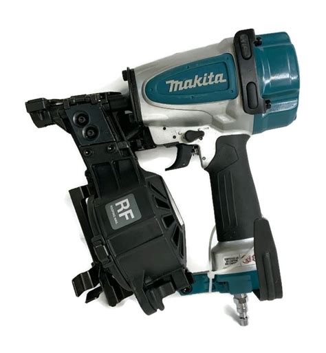 Makita An Coil Roofing Nail Gun Air Nailer Psi Adjust