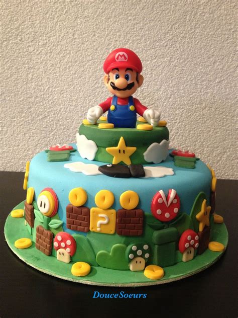 G Teau Mario Bros Doucesoeurs G Teau Mario Bros Gateau Mario