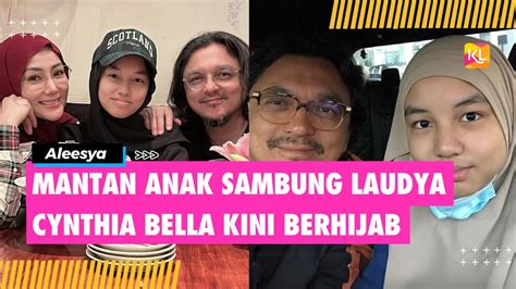 Aleesya Mantan Anak Sambung Laudya Cynthia Bella Kini Berhijab Rayakan