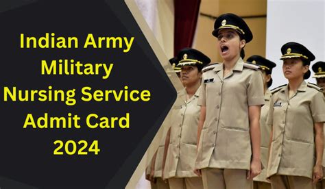 Indian Army Mns Admit Card 2024 Out Download Hall Ticket