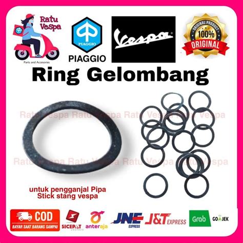 Ring Gelombang Pipa Stik Stang Vespa VBB Super Sprint PX EXCEL Lazada