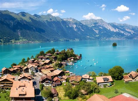 Interlaken Stadt Zwischen Zwei Seen Ferienwohnung Schweiz