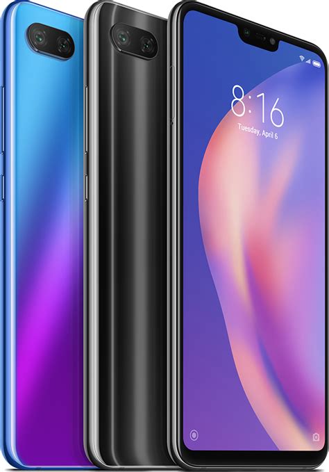 Xiaomi Mi8 Mi Lite Global Version 6,26 Polegadas GB 64GB Snapdragon 660 ...