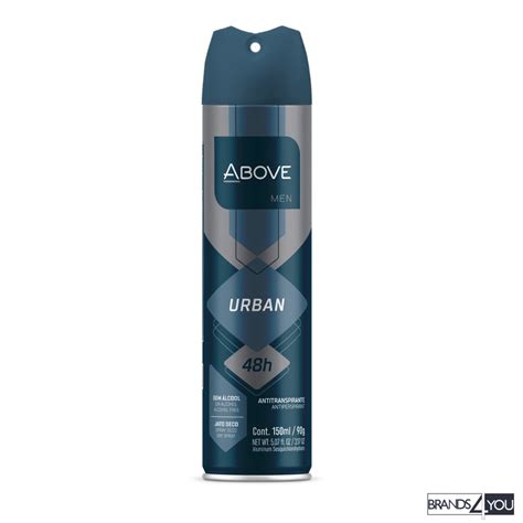 Desodorante Aerosol Above Urban 150ml Shopee Brasil