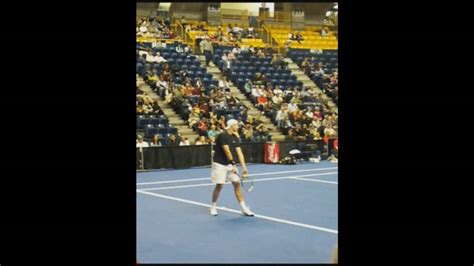 John Isner Serve High Defenition And Slow Motion Youtube