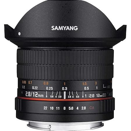 Samyang Objektiv Fisheye Dslr Nikon F Ae Manueller Fokus