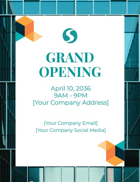 Free It Company Grand Opening Flyer Template Edit Online And Download