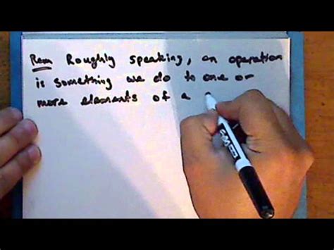 Applied Math Lecture 01 Part 3 - YouTube