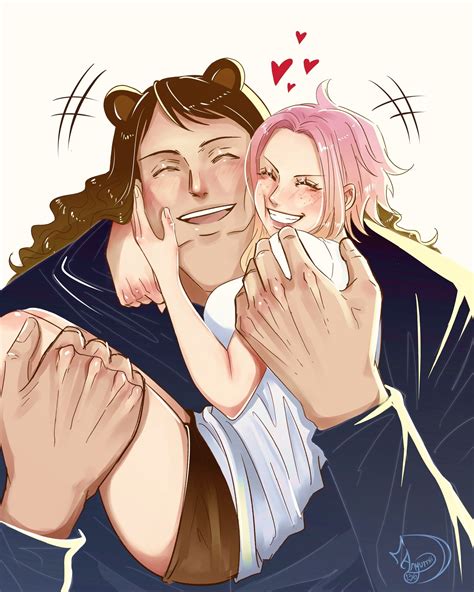 Bartholomew Kuma And Ginny One Piece Drawn By Anyumii Danbooru