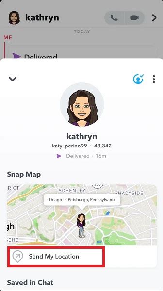 How To Share Live Location On Snapchat