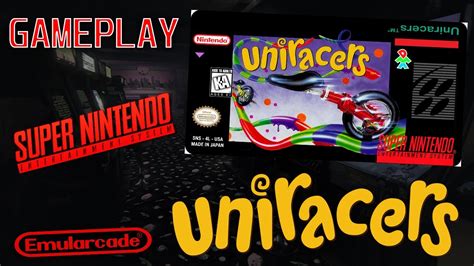 O Jogo Das Corridas De Monociclo Uniracers Super Nintendo Youtube