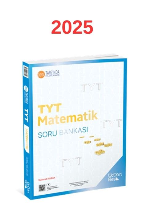 Üç Dört Beş Yayıncılık 345 Tyt Matematik Soru Bankası 2025 Fiyatı