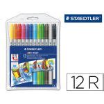 Staedtler Un Marcadores Ponta Dupla Noris Club Nwp