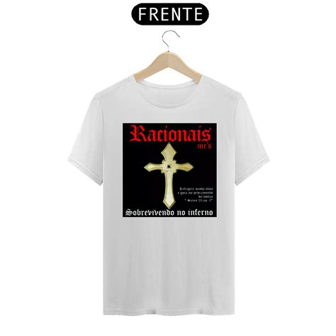 T Shirt Quality Camiseta Racionais MC S Sobrevivendo No Inferno Em