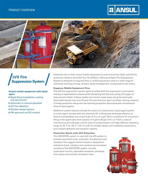 Ansul Lvs Fire Suppression System Documentation Advanced Fire Global