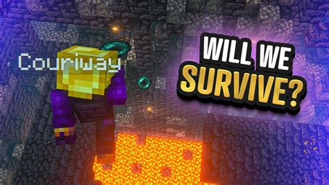 Can We Survive THIS Fall In Our Hardcore Minecraft Challenge YouTube