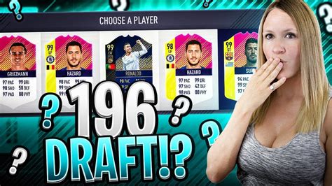 196 RATED HIGHEST RATED FUT DRAFT CHALLENGE FIFA 18 YouTube