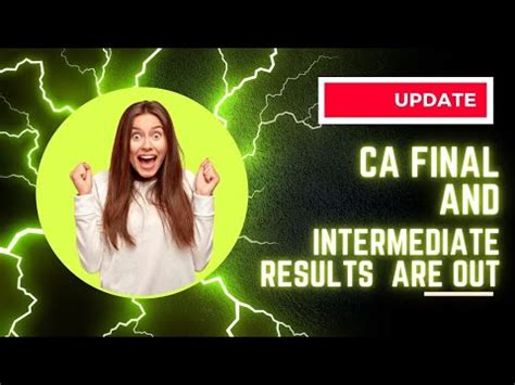 CA FINAL AND INTERMEDIATE ARE OUT YouTube