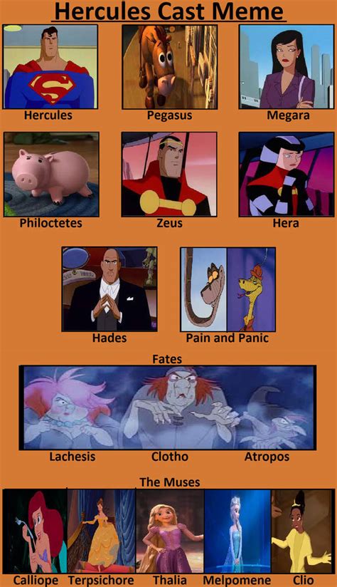 My Hercules Cast by Gojirafan1994 on DeviantArt