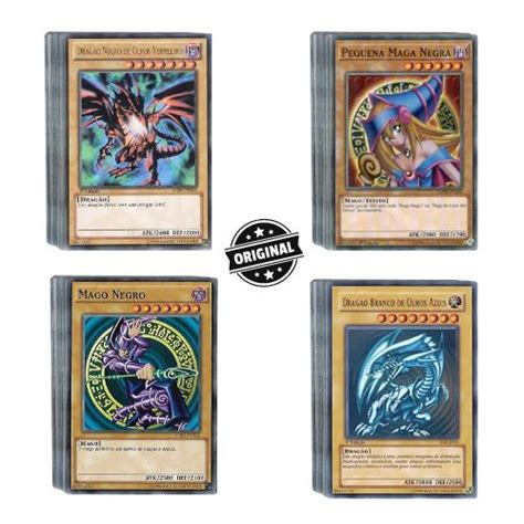 Yu Gi Oh Lote De Cartas Yugioh Originais Raras E Ou Brilhantes