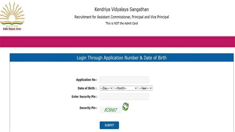 Kvs Admit Card 2023 Download For Pgt Hindi Translator Tgt Post At