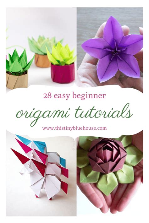 Origami For Beginners 28 Popular And Super Simple Origami Tutorials