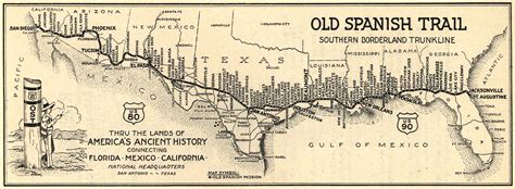 OldSpanishTrailMap | Bluebonnet News