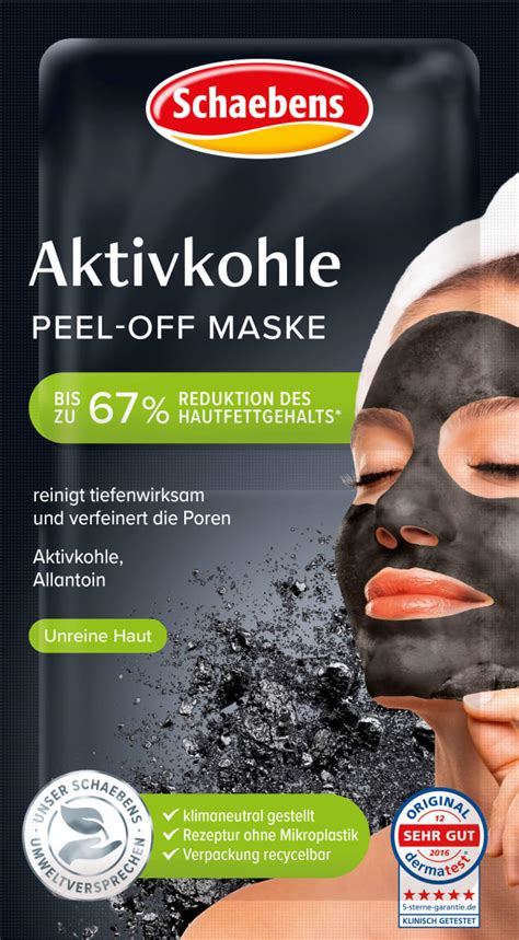 Schaebens Aktivkohle Peel Off Maske Ml Dm At