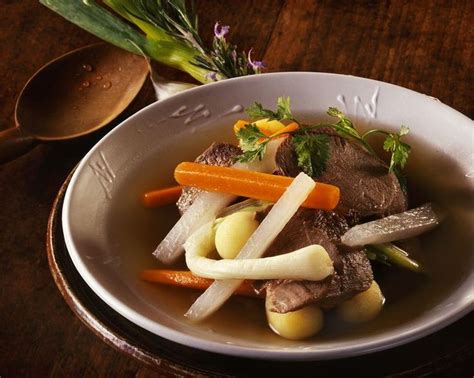 Classic Pot Au Feu A Three Course Meal On A Plate Recipe Pot Au