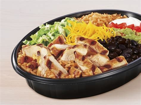 Taco Bell Power Bowl The Diet Chef