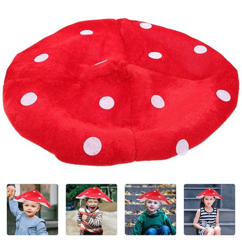 Mushroom Hat Costume Cosplay Accessory Party Hat Cap Walmart